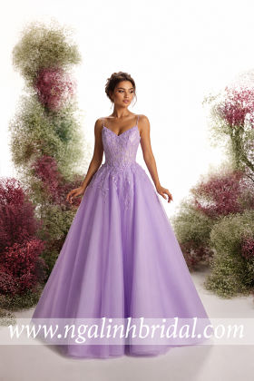 WISTERIA LILAC GOWN